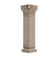 Coffrage en plastique pour colonnes, moule pour piliers romains, piliers conçus, tête de pilier, base de pilier