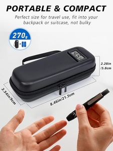 Organizzatore per Medicinali, Borsa Termica per Insulina, Custodia da Viaggio per Penne Insulina, Contenitore Refrigerante per Diabetici con Display della Temperatura - Product Image 6