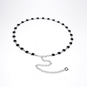 JULUN Ceinture fine à pampilles sexy pour femme, chaîne de taille polyvalente, idéale pour assortir à une robe, avec décoration de cintrage à la taille - Product Image 6
