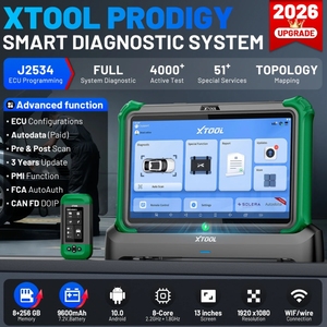 Outil de diagnostic automobile XTOOL Prodigy Full System Auto Scan Tool 13,3 pouces Android 10 DoIP CAN FD EV ECU Coding ADAS - Product Image 2
