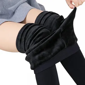 fleece leggings thick winter warm pour femmes thermal velvet leggings for women