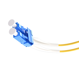 Cavo Patch in Fibra Ottica da 1m (3ft) 2 Fibre LC UPC Duplex a LC UPC Duplex Single Mode (OS2) Riser (OFNR) 2.0mm con Buffer Stretto Giallo - Product Image 6