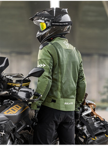 Ropa <span class=keywords><strong>de</strong></span> Motociclismo, Protección <span class=keywords><strong>para</strong></span> <span class=keywords><strong>Carretera</strong></span>, Equipo <span class=keywords><strong>de</strong></span> Motociclismo Transpirable <span class=keywords><strong>de</strong></span> Verano, Chaqueta <span class=keywords><strong>de</strong></span> Motociclismo Todoterreno <span class=keywords><strong>para</strong></span> Hombre - Product Image 4
