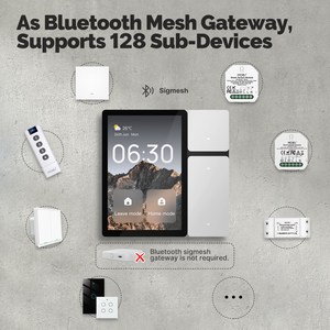 Mới cho wifi 3.5 inch mini chuyển đổi thông minh IR điều khiển từ xa lưới Gateway thông minh điều khiển trung tâm 3-Gang Touch Panel 220V 10A - Product Image 4