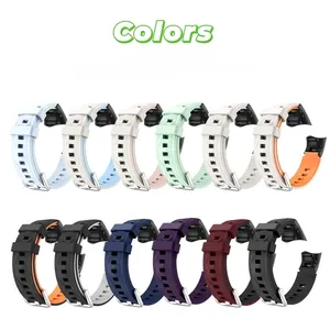 <span class=keywords><strong>Bracelet</strong></span> à boucle à dégagement rapide pour <span class=keywords><strong>Honor</strong></span> <span class=keywords><strong>Band</strong></span> 4 <span class=keywords><strong>5</strong></span> <span class=keywords><strong>Bracelet</strong></span> en silicone à motif de cristal de glace diamanté Accessoires de <span class=keywords><strong>montre</strong></span> pour homme et femme - Product Image 5