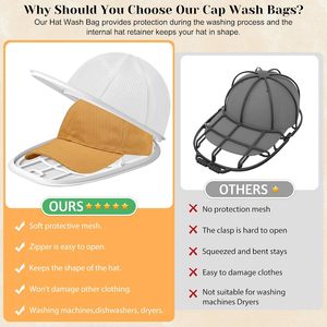 Baseball Caps Hat <b>Cleaner</b> Hat Storage Hat Washer for <b>Washing</b> <b>Machine</b> for Adult Kid - Product Image 5