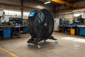 Yeni 24 ",30",36 ",48" davul fanlar hava taşıyıcı eksenel <span class=keywords><strong>Fan</strong></span> yüksek CFM China CE SAA yüksek CFM soğutma ve kurutma restorasyon için çin'de yapılan - Product Image 5