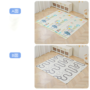 FiveStar no tóxico XPE niños Mat <span class=keywords><strong>plegable</strong></span> bebé juego Mat impermeable <span class=keywords><strong>plegable</strong></span> bebé gatear juego Mat dibujos animados espuma chico juego <span class=keywords><strong>alfombra</strong></span> - Product Image 2