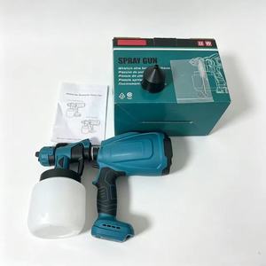 Pistola de Pulverización Eléctrica HVLP de Alta Calidad, Batería de Iones de Litio, Capacidad del Vaso de 800 ml, Motor Universal de 2500 PSI para Plástico y Automóviles - Product Image 4