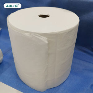 Eko yumuşak evrensel beyaz bükülmüş dantel endüstriyel kağıt havlu rulosu endüstriyel temizleme mendilleri Jumbo rulo - Product Image 4