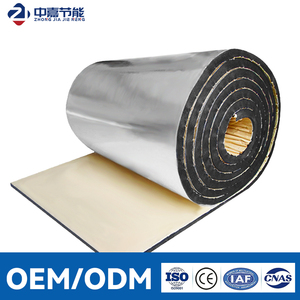 Modern Eco-Friendly Retarded Heat Proof Thermal Insulation NBR PVC Sponge Foam Rubber <b>Sheet</b> Aluminium Foil for Industrial Roof - Product Image 1