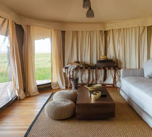 Luxuriöses Wildnis-Resort: High-End-Sternenzelt aus HDPE-Material, Modell Z2, EPS-Haus mit einem Zimmer und einer Halle für ländliche Reisehotels und Unterkünfte - Product Image 4