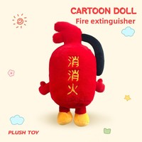 YD TOYS Peluche Extincteur Mignonne pour Enfants, Oreiller en Forme de U Personnalisé pour 5-7 Ans, Cadeau de Fête Unisexe, Décoration