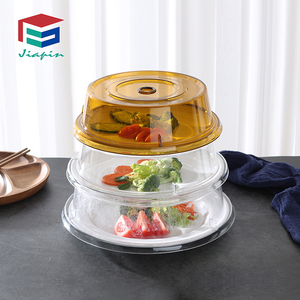 रसोई भंडारण टेबल सेवा स्टैकयोग्य पकवान 11 इंच प्लास्टिक कवर - Product Image 6