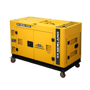 Générateur diesel refroidi par air silencieux NEWLAND DG-A3 Série DG15000SE-A 12,0 kW Triphasé 50/60 Hz Double cylindre Démarrage électrique - Product Image 5