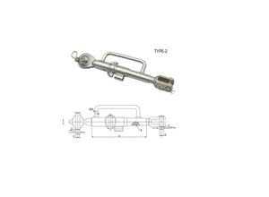 Conjunto de Nivelación Ajustable de Alta Precisión, Pieza de Tractor para Fabricación de Maquinaria Agrícola, Exportación de Fábrica al por Mayor - Product Image 4