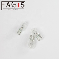 Meilleure qualité du fabricant T10 W5W 194 158 Ampoules d'éclairage de voiture transparentes 12V 5W Offre Spéciale ampoules de phares et d'instruments automatiques