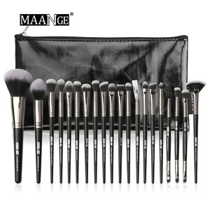 MAANGE ultimi 20 pezzi di pennello all'ingrosso compongono <span class=keywords><strong>accessori</strong></span> set di pennelli con custodia in pu - Product Image 5