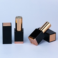 Emballage magnétique de luxe pour rouge à lèvres Tube de brillant à lèvres 3.5g Conteneur de gommage à lèvres vide Tube de rouge à lèvres