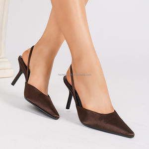 1227-7 Sandale à Talon Haut Luxe et Élégance pour <span class=keywords><strong>Femme</strong></span>, Modèle Été, à Bride Unique, Motif Uni, Idéale pour <span class=keywords><strong>Mariage</strong></span> et Soirée - Product Image 1