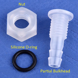 Zdvसील M5-3mm आंशिक बल्लहेड M6-4mm सीधे फिटिंग m8 * 4.8 मिमी पैनल माउंट एडाप्टर एयर पानी के तेल ऑक्सीजन पंप के लिए - Product Image 3