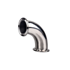 Bán Buôn Vệ Sinh Cấp Thép Không Gỉ Tri-Kẹp Khuỷu Tay 90 Độ Phụ Kiện Với Mặt Bích Vệ Sinh Cấp Phụ Kiện Đường Ống - Product Image 1