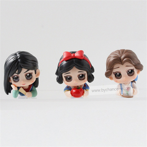 ของเล่นฟรีสำหรับเด็กผู้หญิง ตุ๊กตาเจ้าหญิงการ์ตูนยอดนิยม วัสดุ PVC สำหรับงานวันเกิด คริสต์มาส งานปาร์ตี้ ของขวัญใส่ถุงของขวัญ - Product Image 4