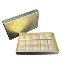 Caja de embalaje de bombones de chocolate de lujo hecha a mano, barra de chocolate, dulces, caja de regalo