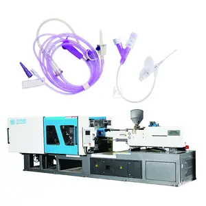 Forniture mediche completamente automatiche siringa per insulina IV Set macchina per la produzione di produzione e macchina per lo stampaggio ad iniezione di plastica usa e getta