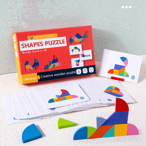 <span class=keywords><strong>Tangram</strong></span> <span class=keywords><strong>de</strong></span> Madera Colorido en Caja <span class=keywords><strong>de</strong></span> Regalo, Juguete Educativo Creativo para Niños, Rompecabezas con Forma <span class=keywords><strong>de</strong></span> Corazón y Huevo, para Niños <span class=keywords><strong>de</strong></span> 5 a 13 Años - Product Image 5