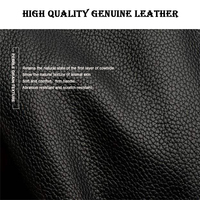 Tas Clutch Bisnis Kulit Asli Pria, Dompet Pergelangan Tangan, Dompet Ritsleting, Tas Tangan Tipis, Produsen OEM ODM