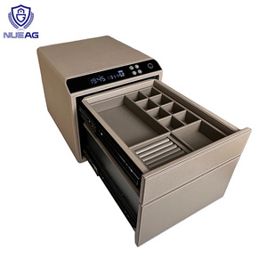 XAG-PGC2-12 coffre-fort en cuir de luxe double couche haute capacité empreinte digitale intelligente <span class=keywords><strong>wifi</strong></span> tout acier antivol coffre-fort à domicile - Product Image 3