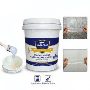 Revêtement transparent imperméable |   Scellant invisible anti-fuite pour toiture et salle de bain |   Colle liquide transparente pour la réparation et l'étanchéité des fissures - Product Image 5