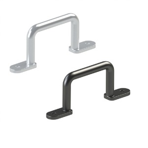 Manija de puerta de aleación de aluminio, estilo minimalista, fácil instalación, para puerta, número de pieza 1101 - Product Image 2