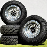 XINGTU Geschmiedete LKW-Räder Schwerlast-Offroad-Felgen für Ford F250 F350 8x170 Ram 2500 8x165.1 Silverado 3500HD 8x180 Sierra