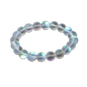 חדש מיסטיקן מיסטיקן בגודל מותאם אישית aurora חרוז בוראליס טרנדי אבן מעובה לבן מזור זכוכית חרוז - Product Image 1