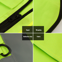 Veste de travail LED haute visibilité Logo personnalisé gilet de sécurité en maille pour la construction industrielle vêtements de sécurité réfléchissants