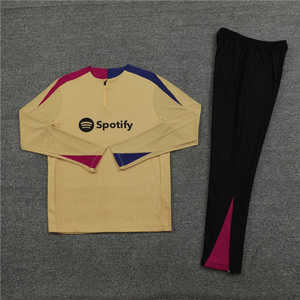 Maillot de football de Barcelone <span class=keywords><strong>Spotify</strong></span>, version thaïlandaise, club de la ligue espagnole, respirant et anti-transpiration, unisexe - Product Image 6