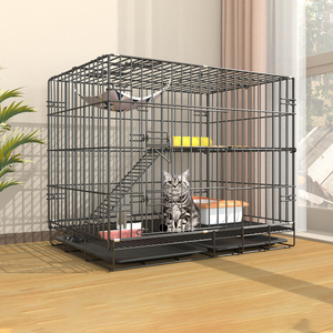<b>Cat</b> <b>Cage</b> Family <b>Cat</b> Villa with Toilet Indoor Oversized Folding <b>Cat</b> House <b>Cat</b> House Small <b>Cat</b> <b>Cage</b> <b>Cat</b> Nest - Product Image 4