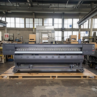 Nouvelle imprimante éco-solvant Sheng Color 3,2 m avec tête XP600/I3200, résolution 1440 DPI, machine automatique rouleau-à-rouleau pour bannières flex et vinyle
