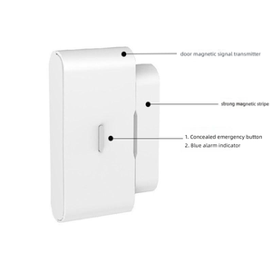 Thông Minh Cảnh Báo 433Mhz cửa không dây cảm biến, có thể điều chỉnh độ nhạy rung & Kính phá vỡ Detector cho an ninh nhà hệ thống - Product Image 3