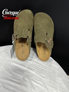 Scarpe da Uomo all'Ingrosso <span class=keywords><strong>in</strong></span> Pelle di Vacchetta Tedesca con Suola <span class=keywords><strong>in</strong></span> <span class=keywords><strong>Sughero</strong></span> Morbide Pantofole Birkenstock di Alta Qualità - Product Image 3