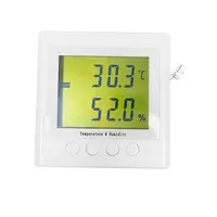 Indoor & Outdoor Digital Thermometer Electronic Hygrometer Household With  1.5 Meter Probe TA218C household thermometers
