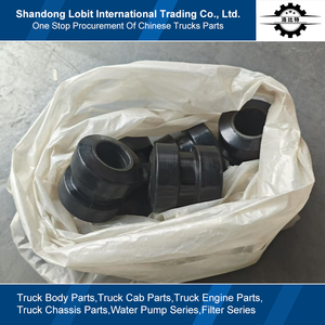 Sinotruk HOWO, передняя подвеска кабины грузовика, запасные части, откидной вал, внутренний диаметр, резиновая втулка WG1651430010 - Product Image 2