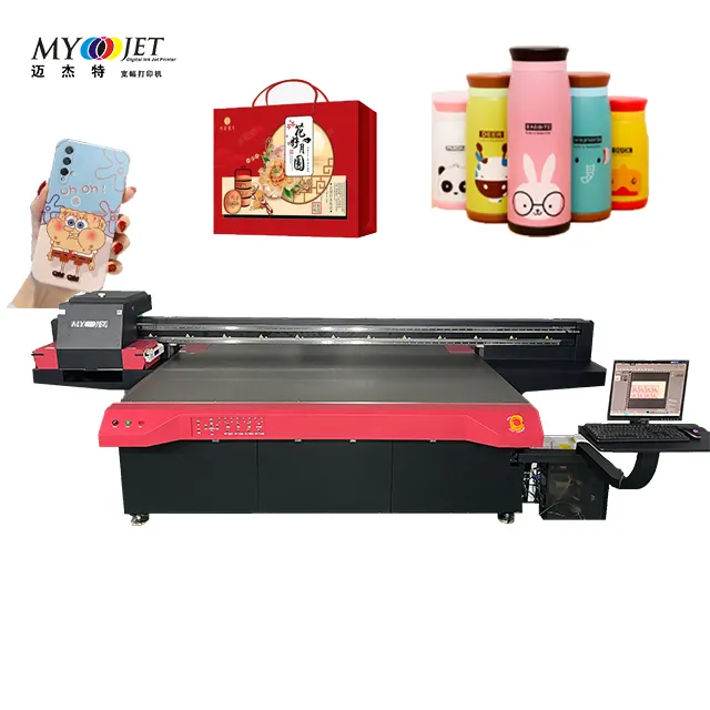 Impressora plana uv, máquina de impressão rotativa uv2513, impressora de grande formato para garrafas, canecas, azulejos, cerâmica, na América e nos EUA