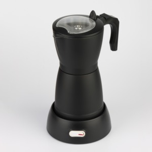 Noir mat électrique café expresso moka maker 3-6 Tasses de qualité alimentaire <span class=keywords><strong>prix</strong></span> usine - Product Image 4