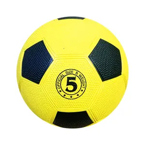 Factory Wholesale Rubber Bladder Sporting Goods Custom Soccer Balls Size 3 4 5 Rubber Football Soccer