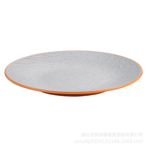 Commercial <b>melamine</b> tableware <b>plates</b>, barbecue <b>plates</b>, bowls and dishes, high-end Japanese <b>plates</b>, Western <b>plates</b>, retro hot - Product Image 5