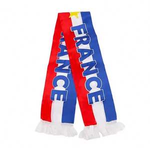 Wholesale Sport Designer Fan <b>Scarf</b> Custom Material Design Printing logo Soccer National <b>Scarf</b> - Product Image 6