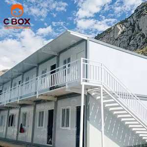 Bâtiments préfabriqués écologiques Cbox, en kit, bureaux mobiles, restaurants, hôtels, villas, maisons modulaires en conteneurs - Product Image 1